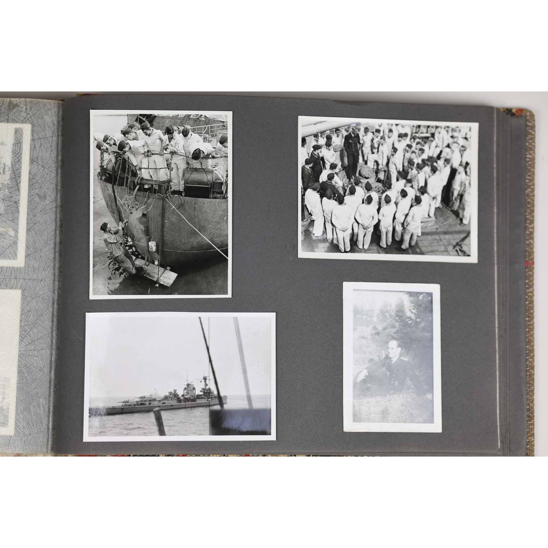 Kriegsmarine Nachlass Fotoalbum Kanonenboot K1 & 'Bluecher' — image 15