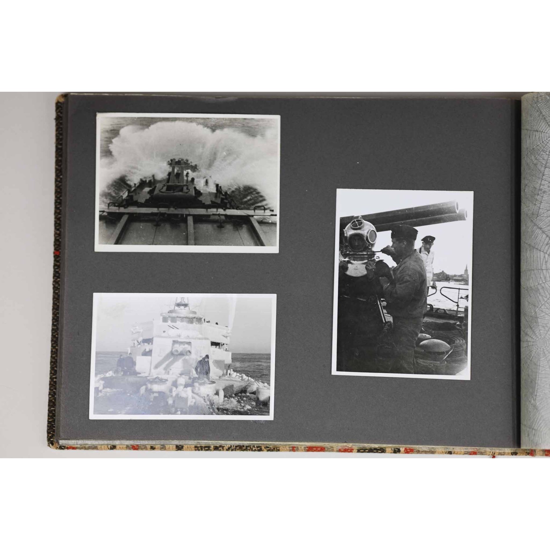 Kriegsmarine Nachlass Fotoalbum Kanonenboot K1 & 'Bluecher' — image 16