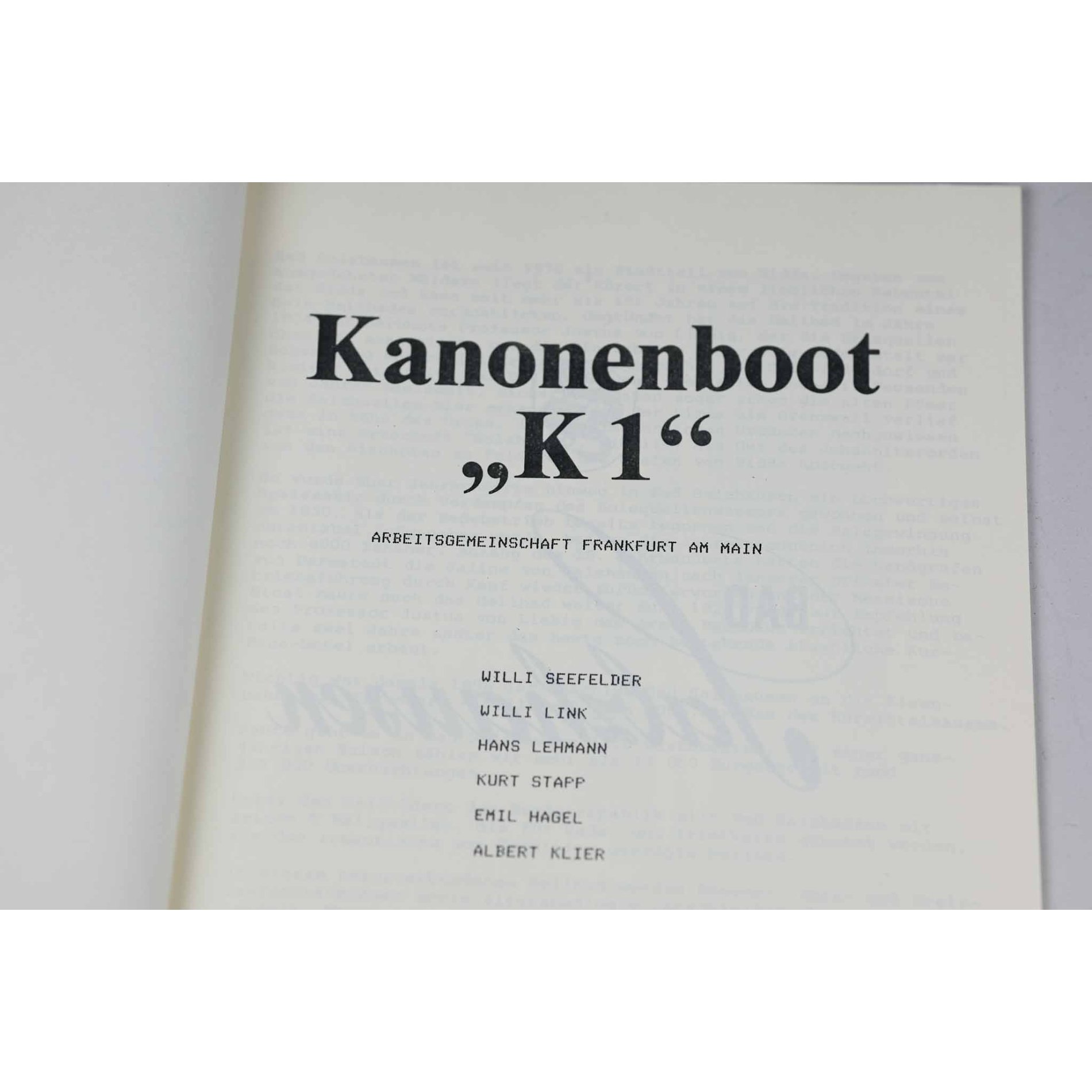 Kriegsmarine Nachlass Fotoalbum Kanonenboot K1 & 'Bluecher' — image 20