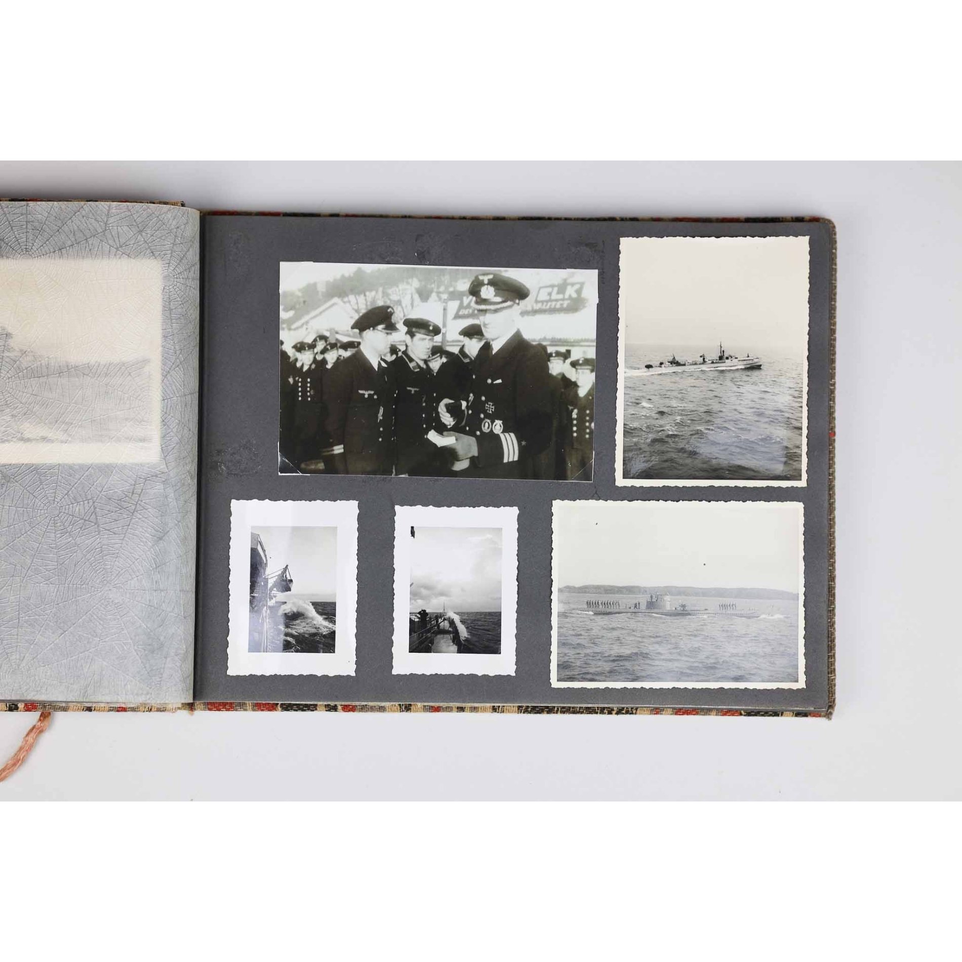 Kriegsmarine Nachlass Fotoalbum Kanonenboot K1 & 'Bluecher' — image 5