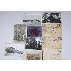 1.Weltkrieg Foto Konvolut Kolonialzeit mit Postkarten