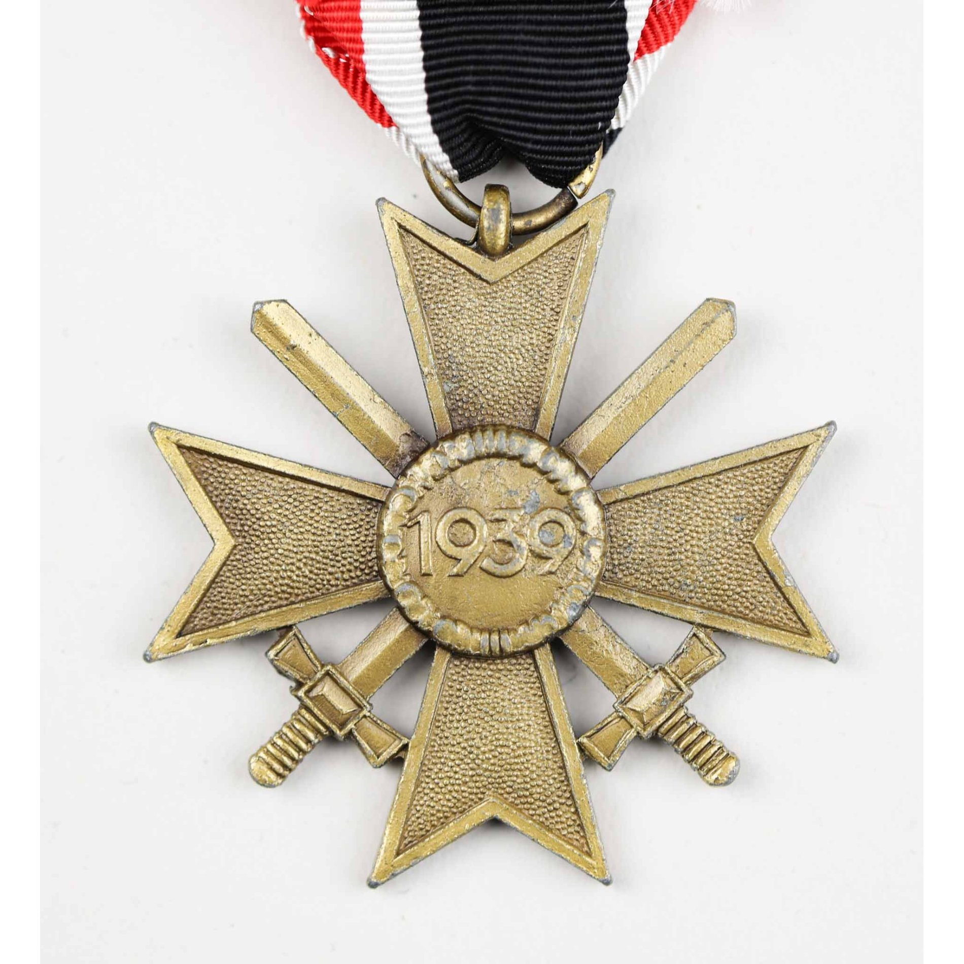 Kriegsverdienstkreuz 2.Klasse mit Schwertern in Verleihungstüte W.Deumer — image 3