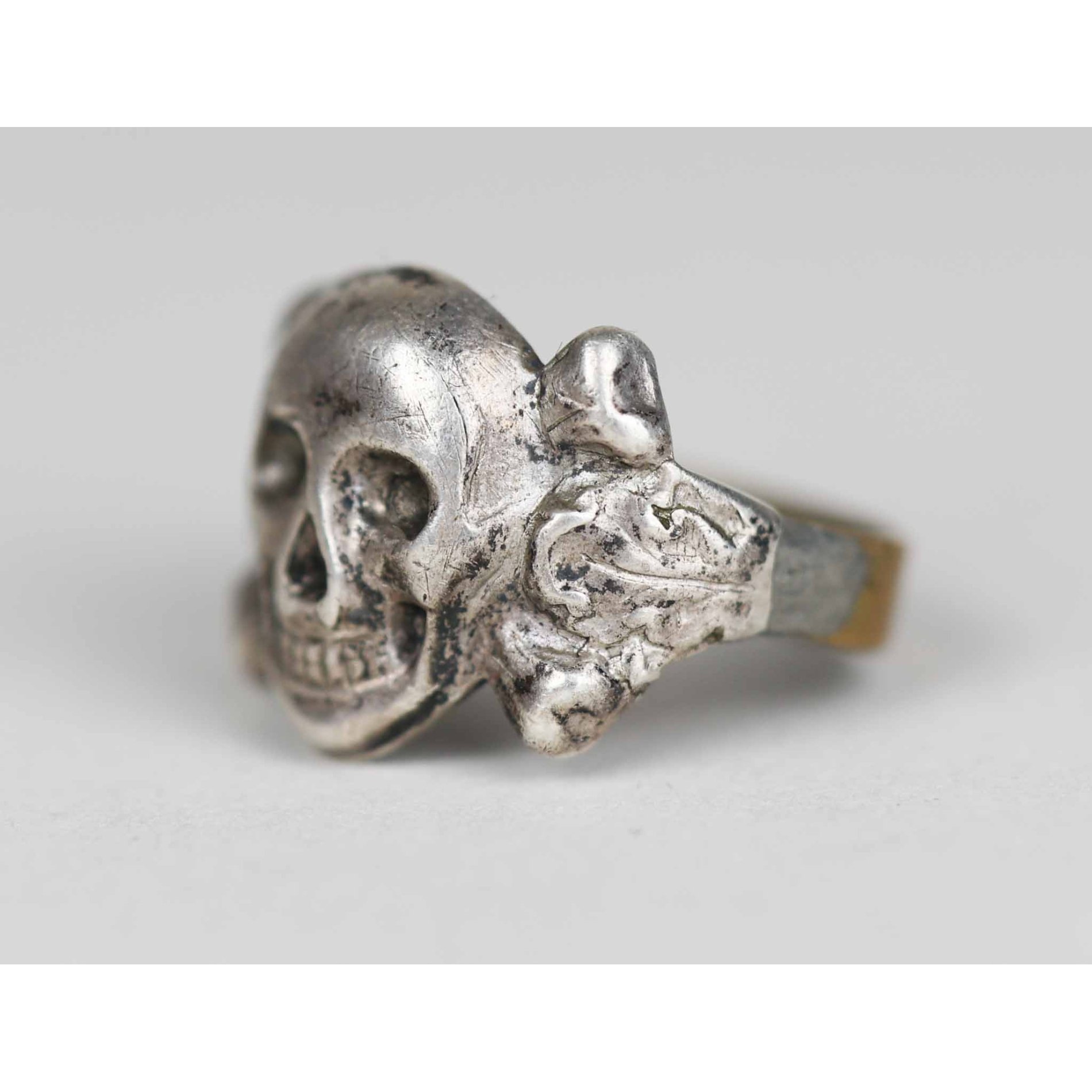 2.Weltkrieg Totenkopfring Kantinenring — image 2