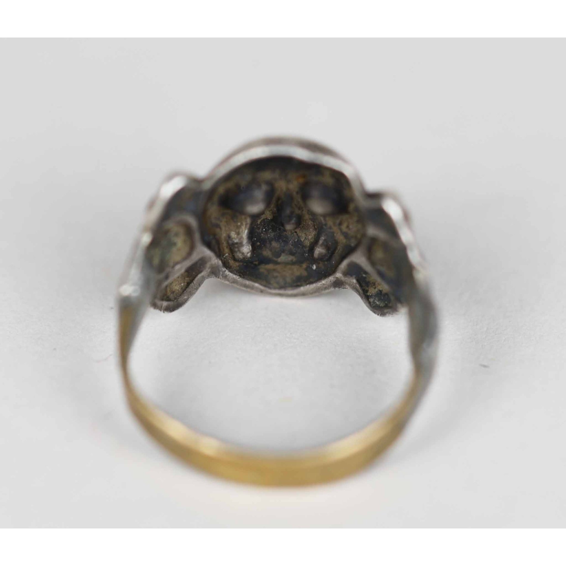 2.Weltkrieg Totenkopfring Kantinenring — image 4