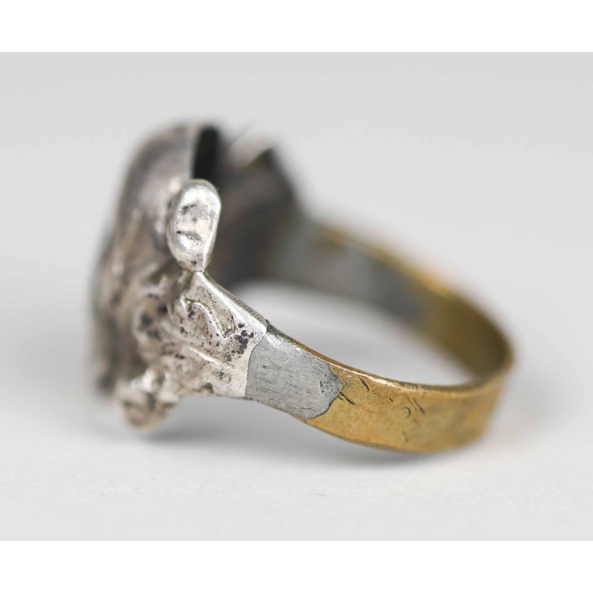 2.Weltkrieg Totenkopfring Kantinenring — image 6