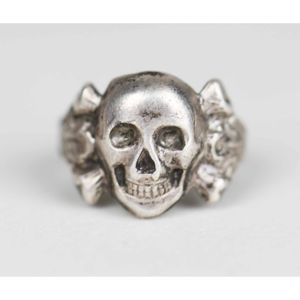 2.Weltkrieg Totenkopfring Kantinenring