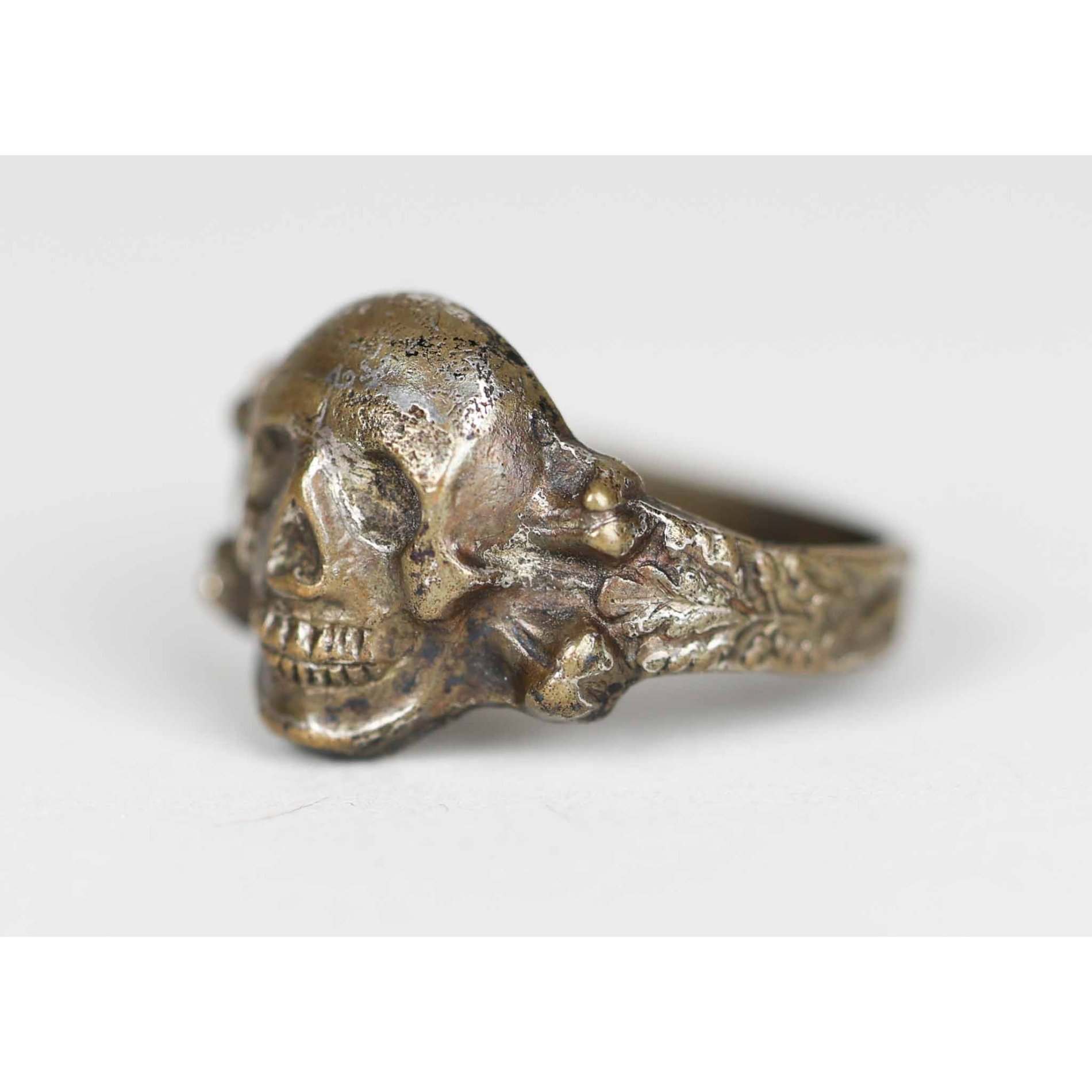 2.Weltkrieg Totenkopfring Kantinenring — image 2