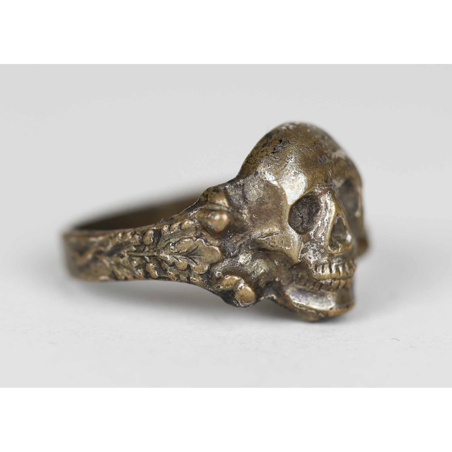 2.Weltkrieg Totenkopfring Kantinenring — image 3