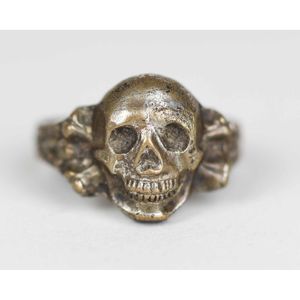 2.Weltkrieg Totenkopfring Kantinenring