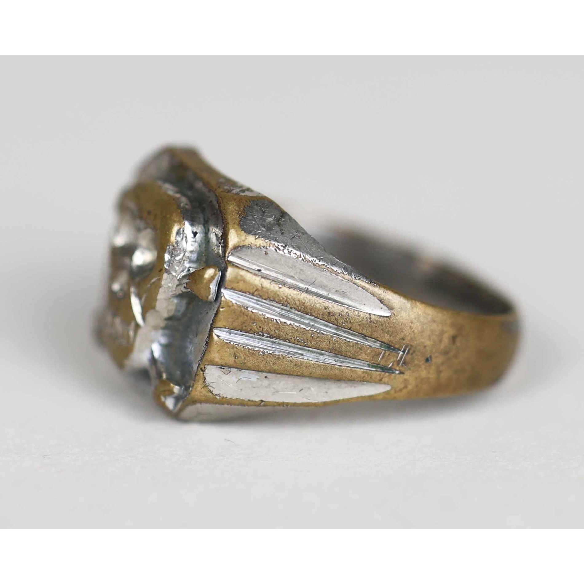 2.Weltkrieg Totenkopfring Kantinenring — image 2