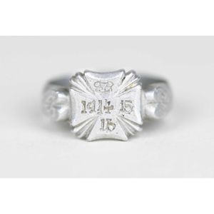1.Weltkrieg Fingerring '1914 1915'
