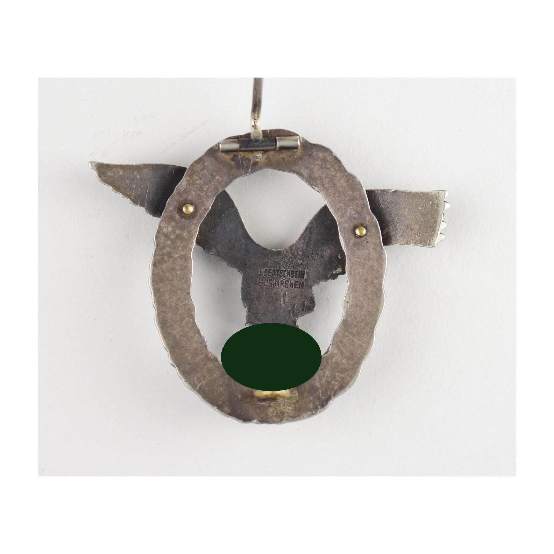 Flugzeugführerabzeichen Der Luftwaffe Herst. J. Deutschbein, Euskirchen, Extrem Selten! — image 5