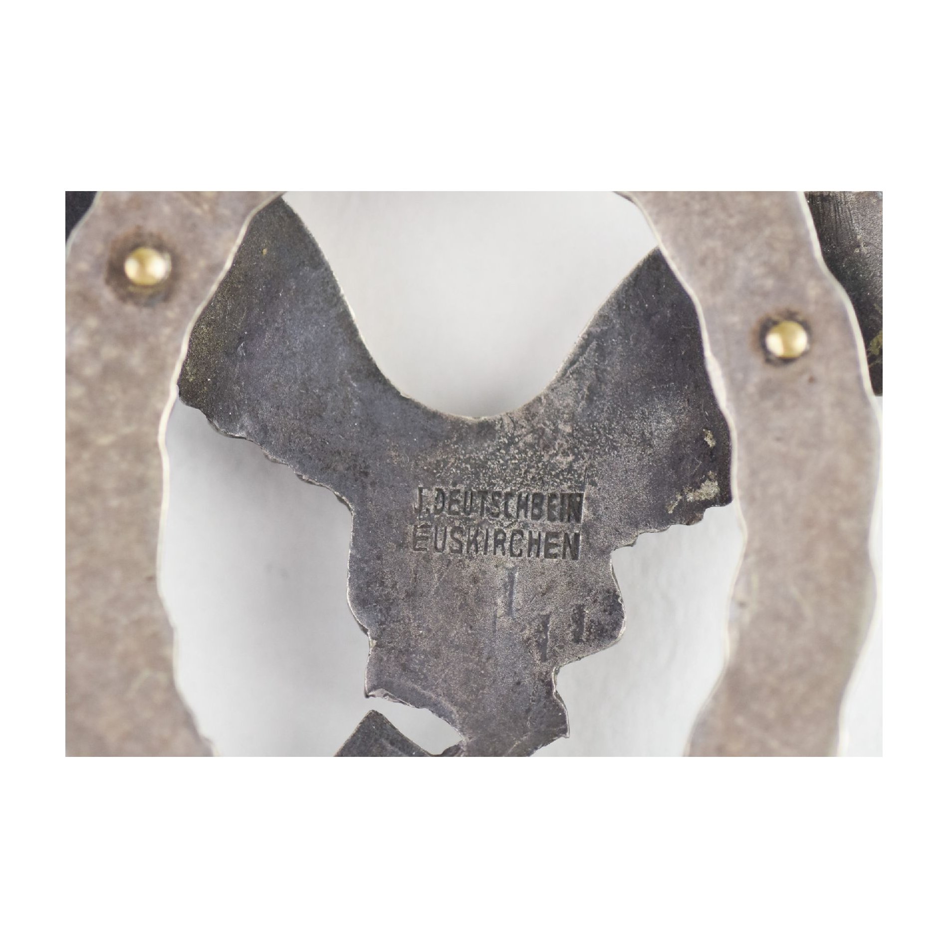 Flugzeugführerabzeichen Der Luftwaffe Herst. J. Deutschbein, Euskirchen, Extrem Selten! — image 6