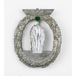 Kriegsmarine Minensucher Kriegsabzeichen Ludwig Bertsch