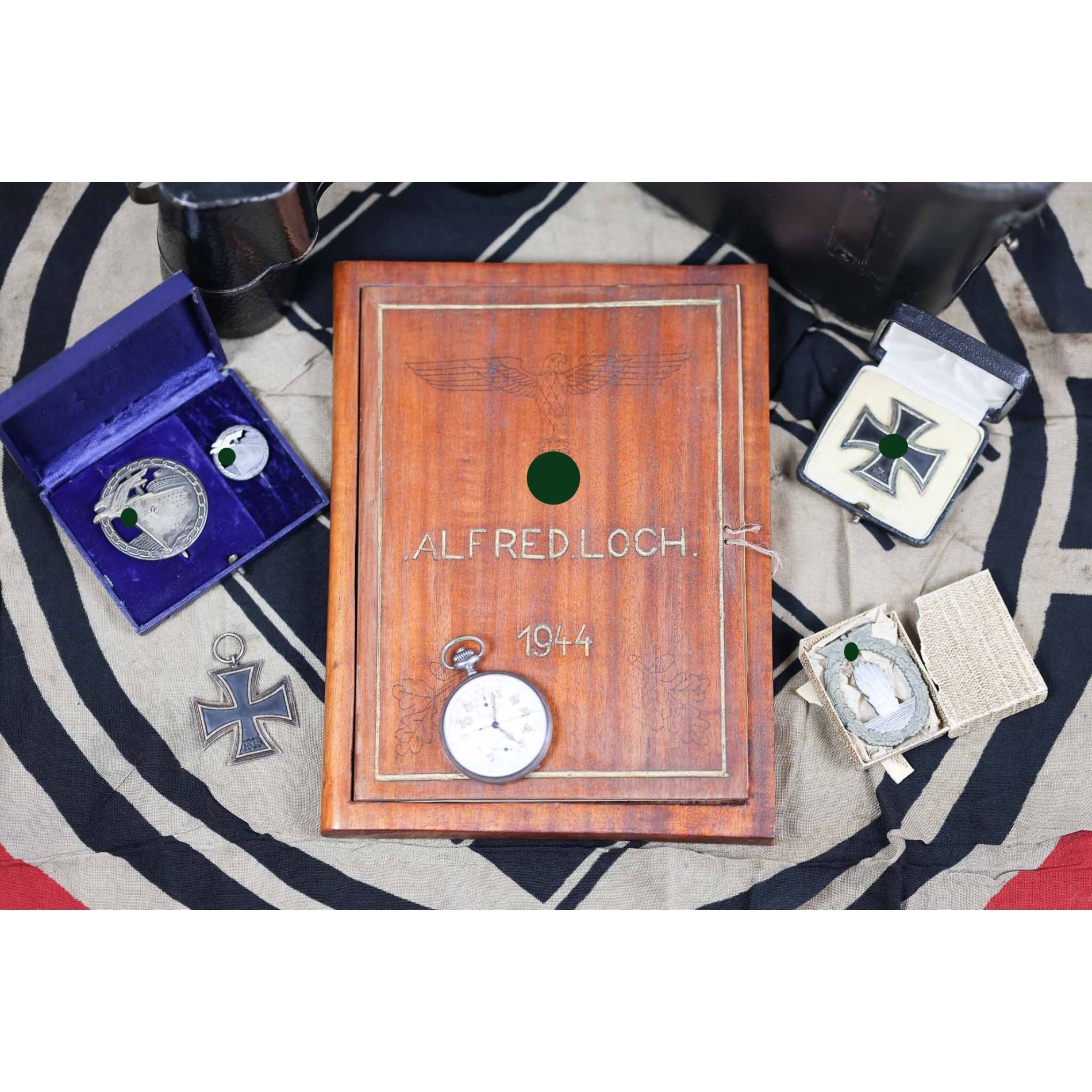 Kriegsmarine Nachlass 'Alfred Loch' 1944 Kommandant Speerbrecher 172 — image 2