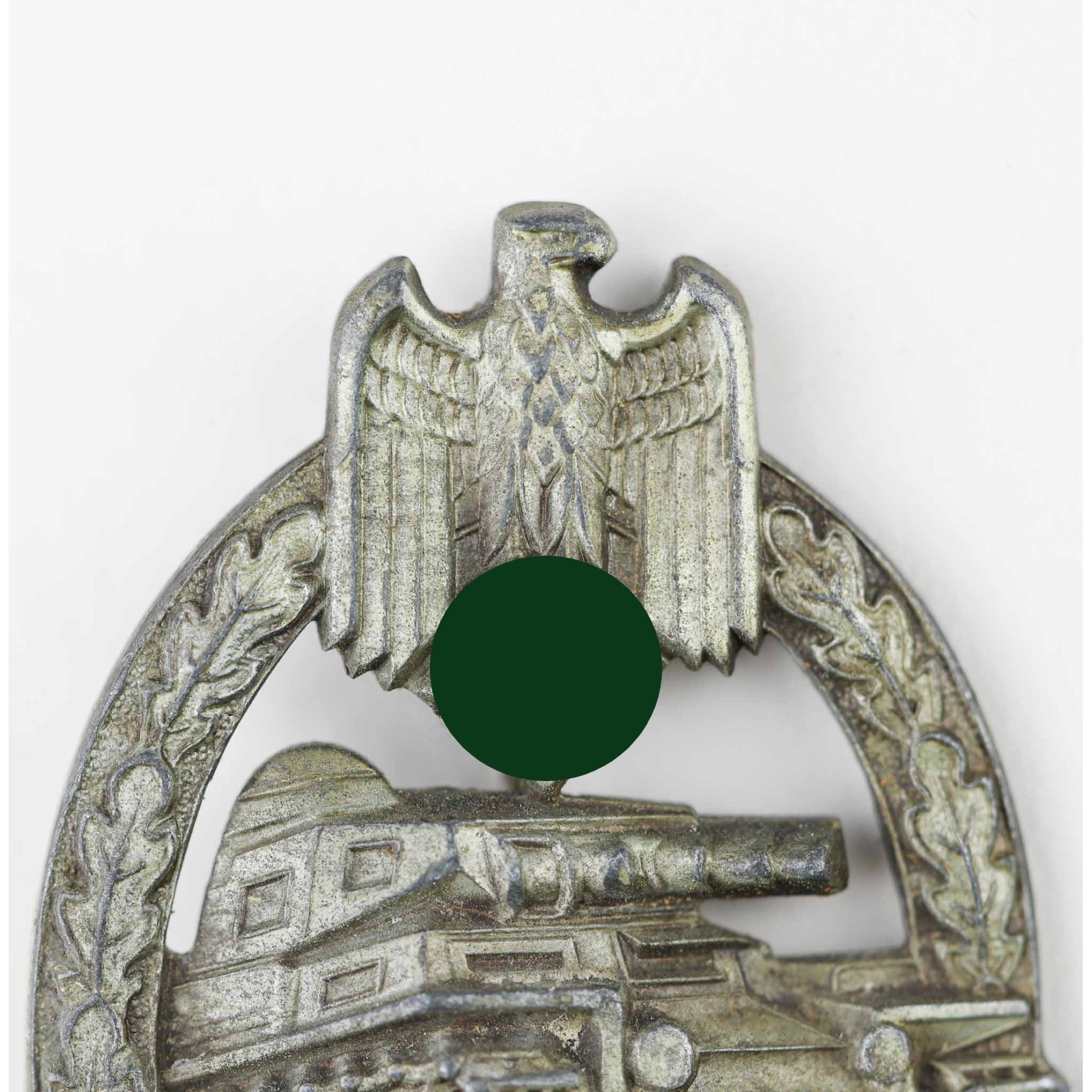 Panzerkampfabzeichen in Bronze Hersteller 'HA' Hermann Aurich — image 2