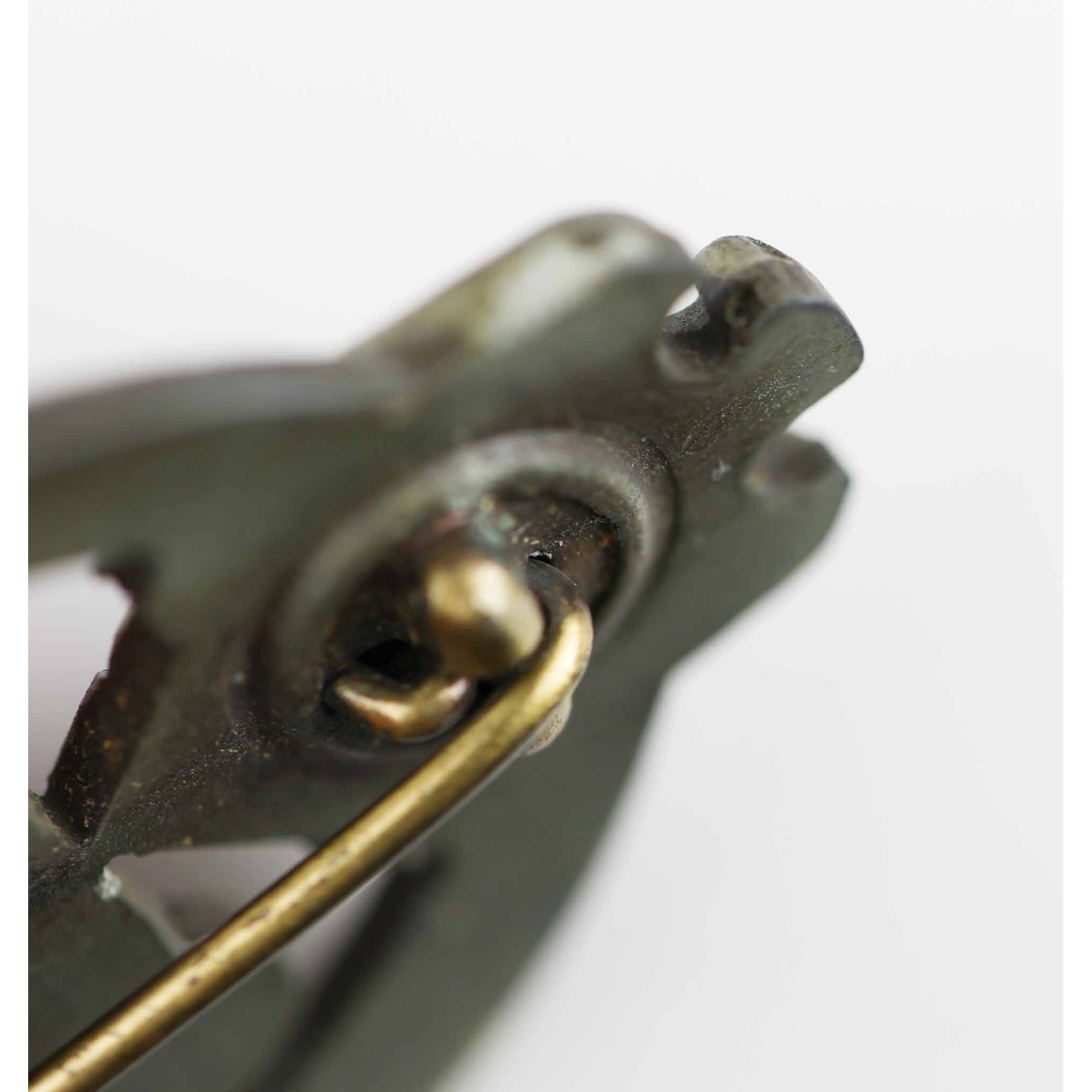 Panzerkampfabzeichen in Bronze Hersteller 'HA' Hermann Aurich — image 8