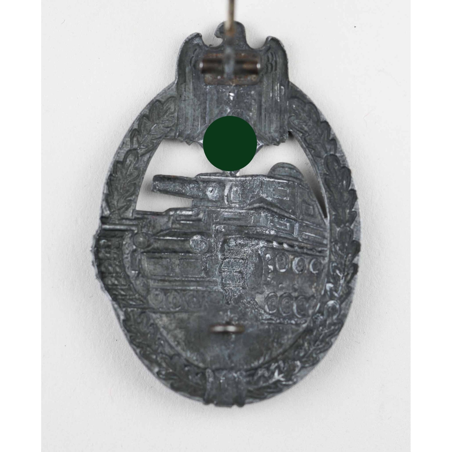 Panzerkampfabzeichen in Silber sog. 7 Wheeler 'cut out' Variante, selten! — image 6