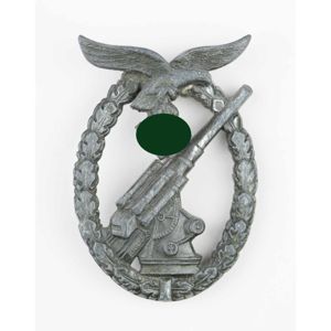 Flakkampfabzeichen der Luftwaffe mit Hersteller W.H.