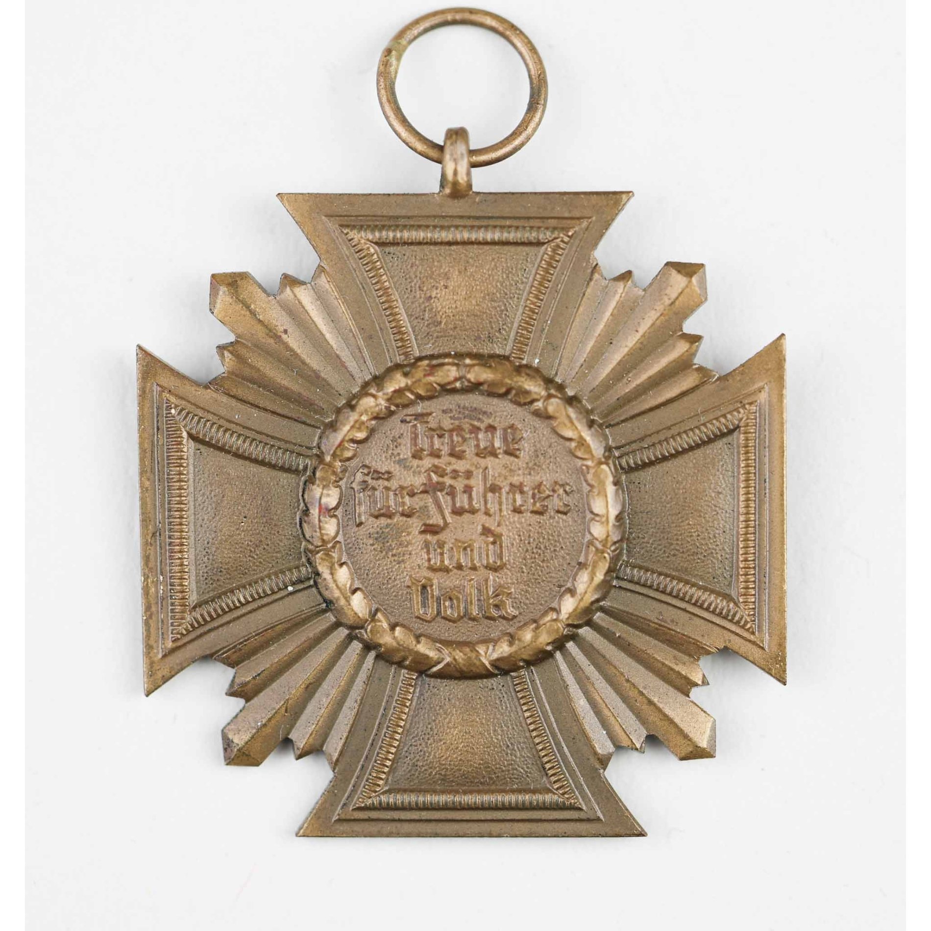 NSDAP Dienstauszeichnung in Bronze in Schachtel RZM M1/120 — image 3