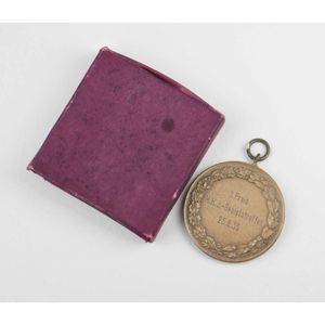 Marine-HJ '1-Preis M.H.J-Gebietstreffen 25.8.1935' in Schachtel