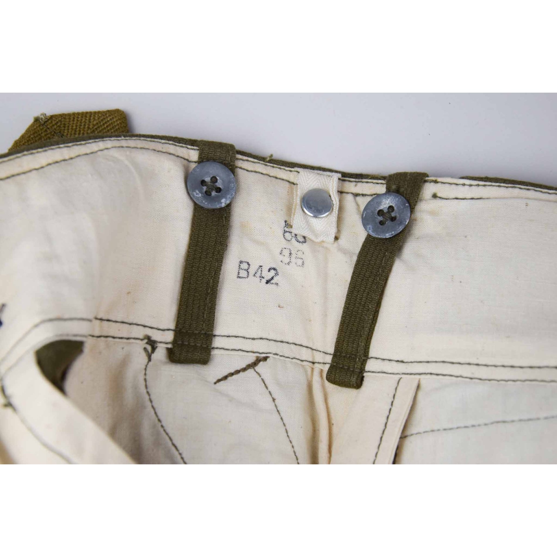 Wehrmacht Heer Tropenhose für Mannschaften mit Etikett Zustand 1 — image 10