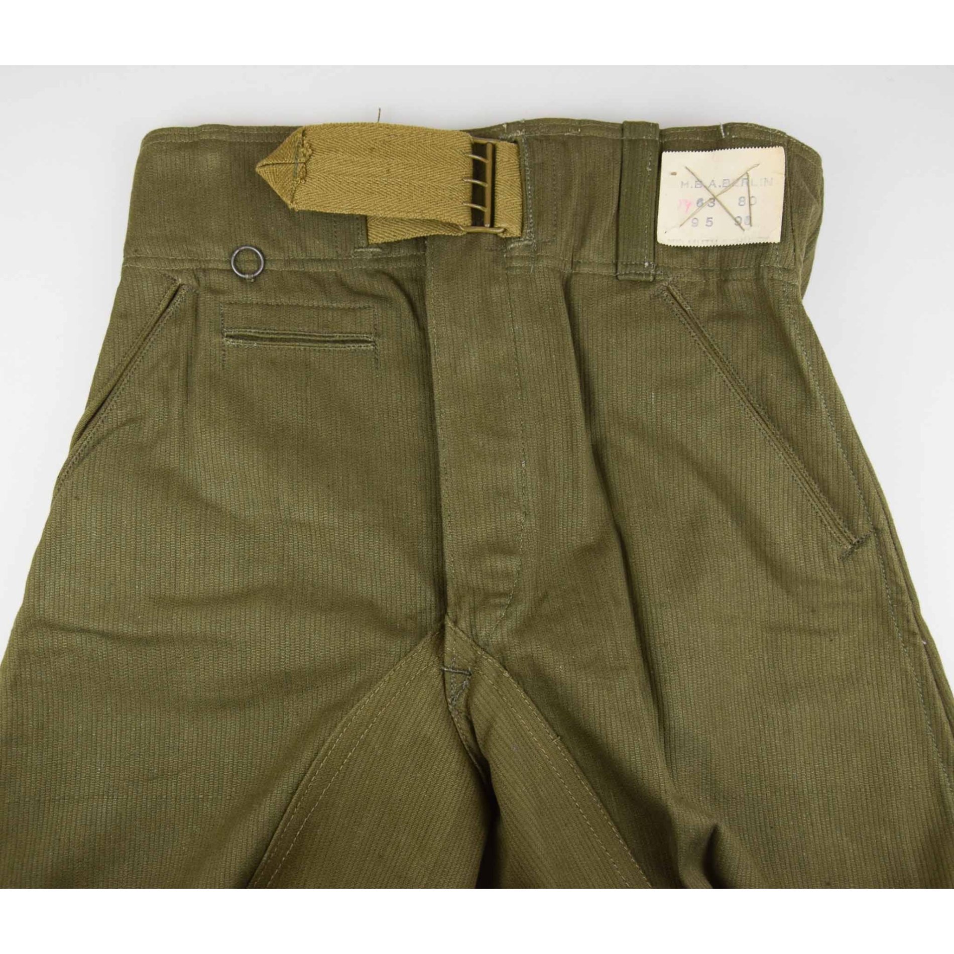 Wehrmacht Heer Tropenhose für Mannschaften mit Etikett Zustand 1 — image 2