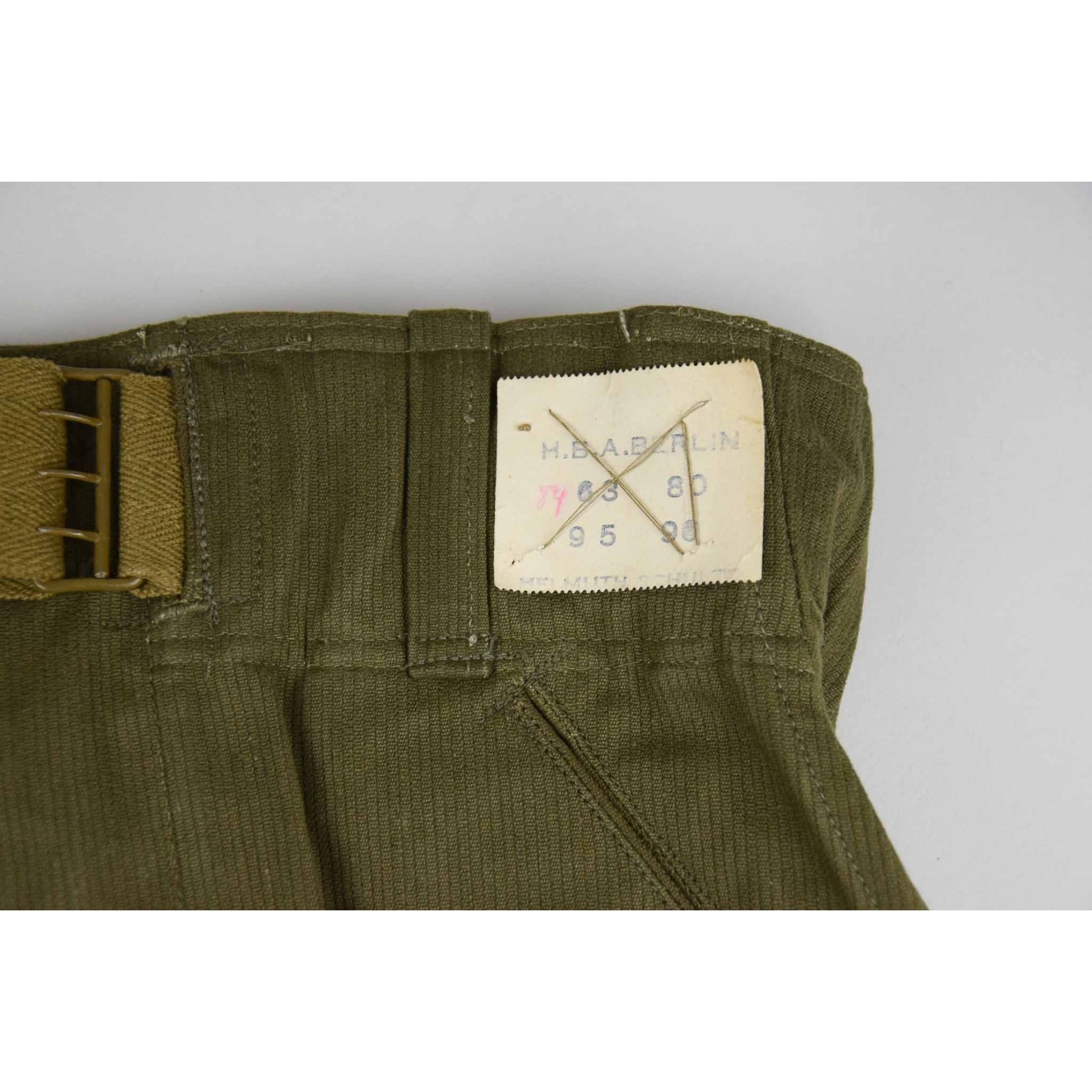 Wehrmacht Heer Tropenhose für Mannschaften mit Etikett Zustand 1 — image 6