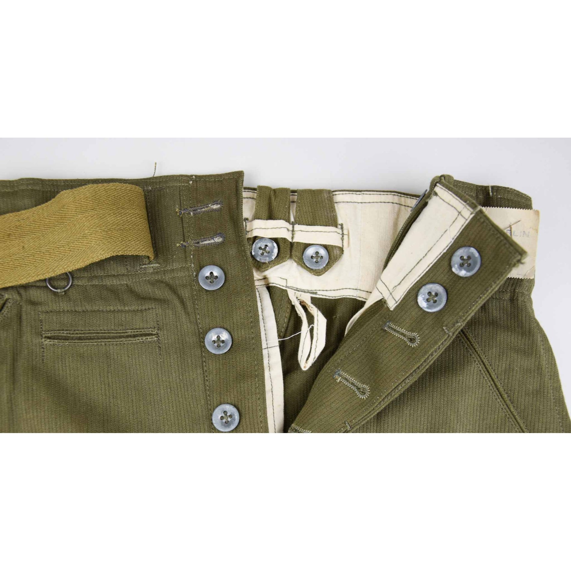 Wehrmacht Heer Tropenhose für Mannschaften mit Etikett Zustand 1 — image 8