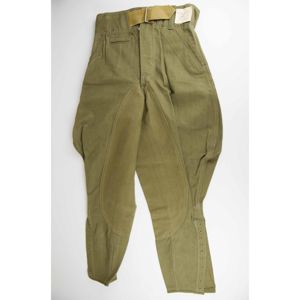 Wehrmacht Heer Tropenhose für Mannschaften mit Etikett Zustand 1