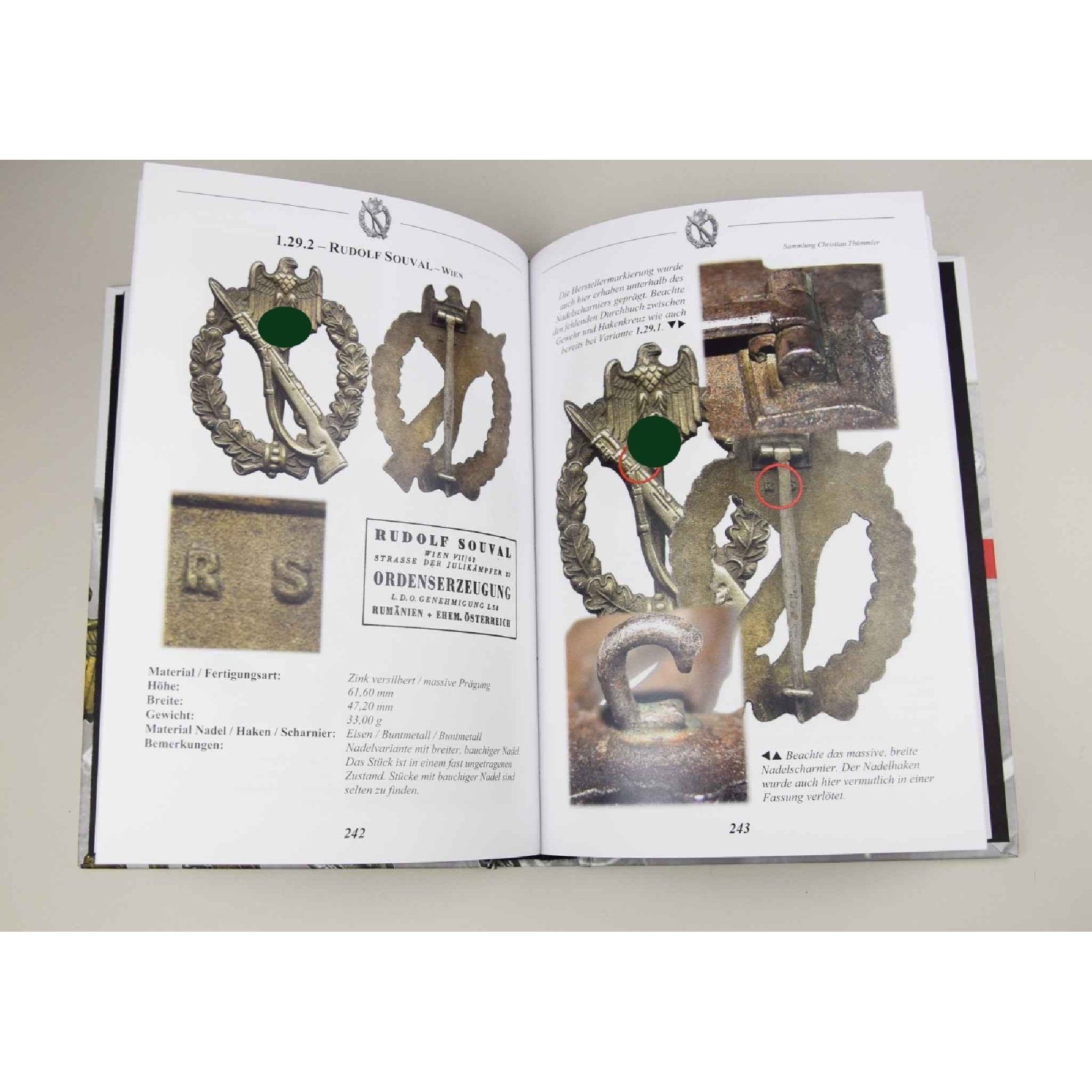 Fachbuch 'Das Infanterie Sturmabzeichen in Silber' von Sascha Weber, neue Auflage — image 2