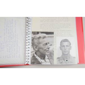 Sehr Umfangreiche Sammlung Original Unterschriften von Ritterkreuzträgern und Eichenlaubträgern