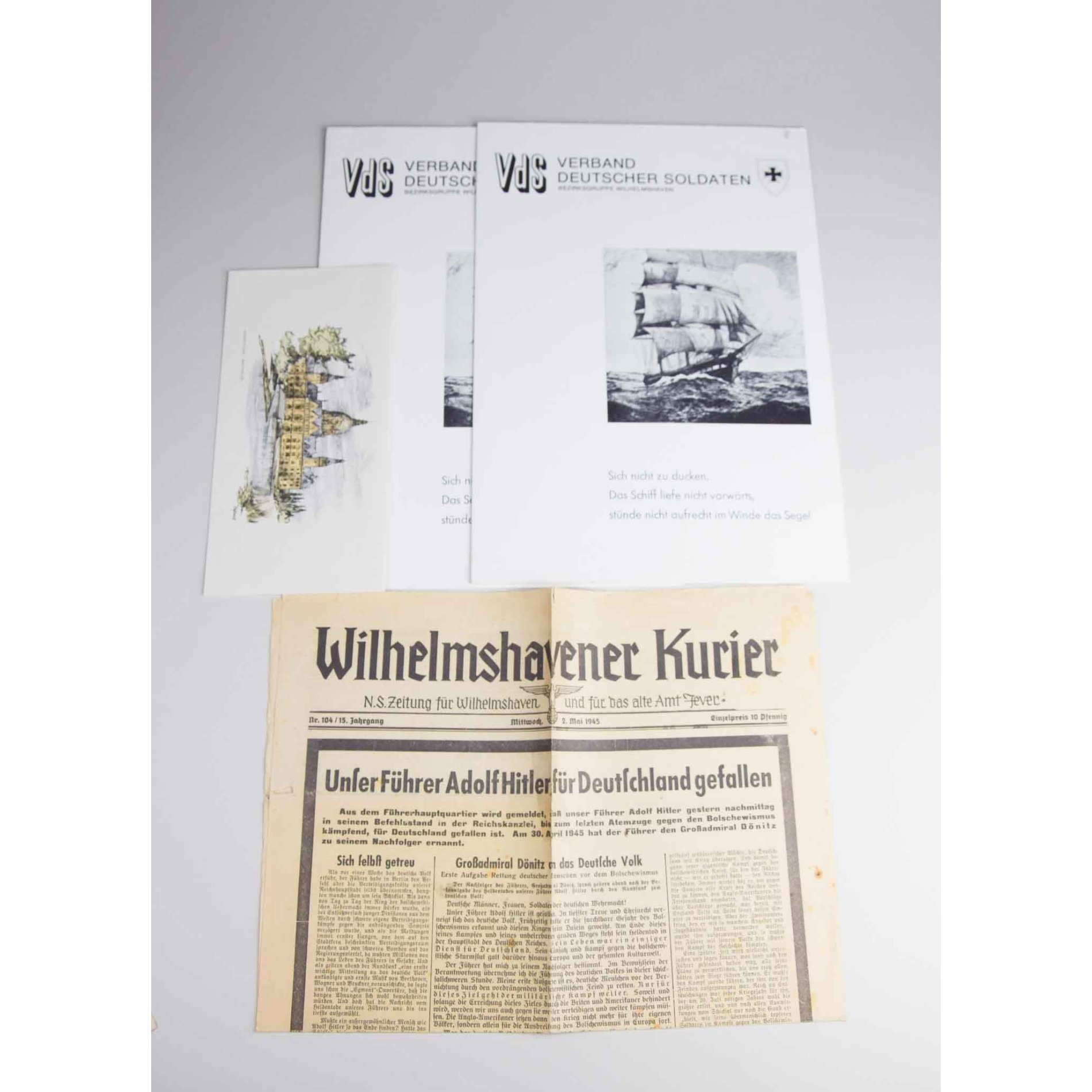 Kriegsmarine Nachlass 14. U.- Jagdflottille mit Wehrpass — image 13