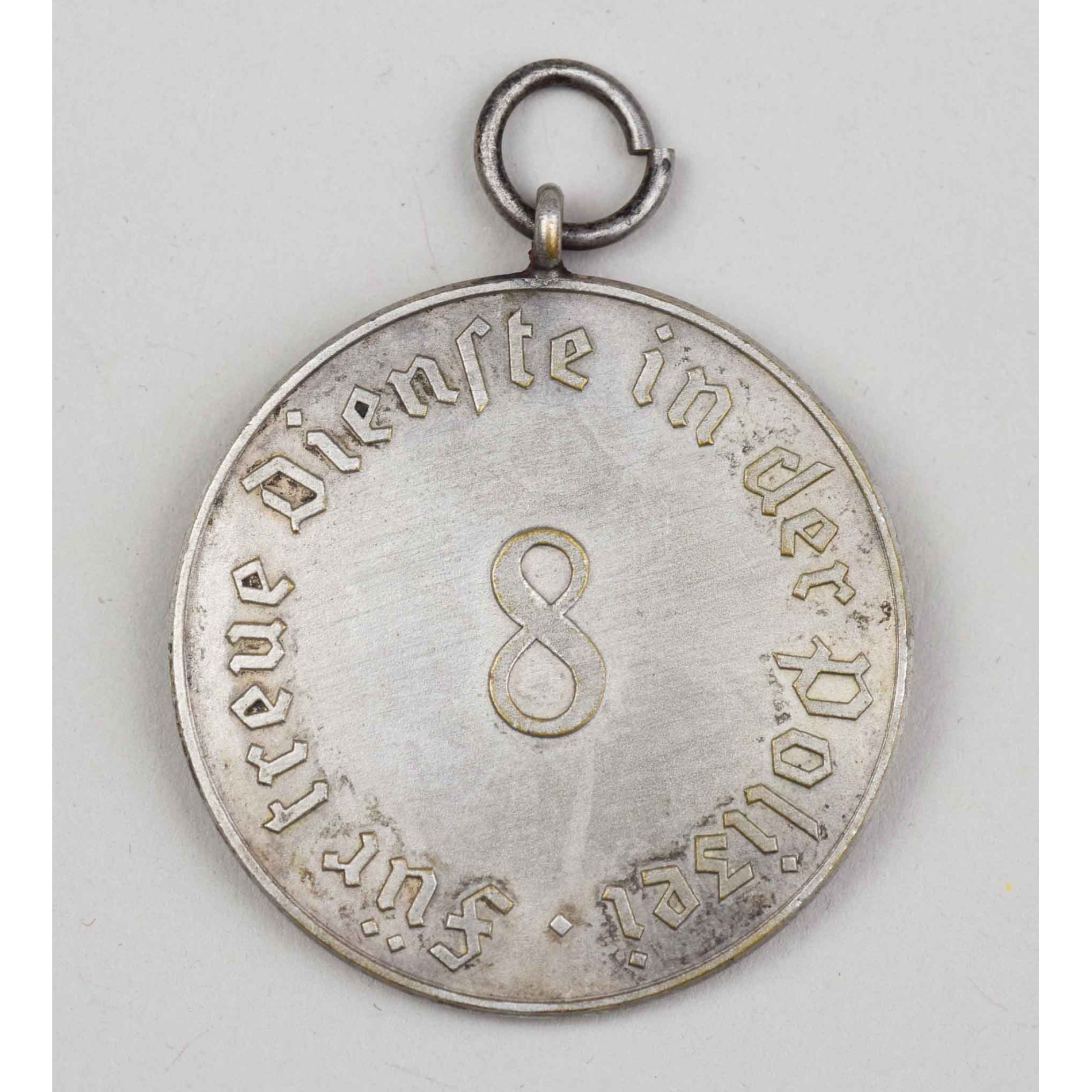 Polizei Dienstauszeichnung für 8 Jahre Treue Dienste in der Polizei — image 2