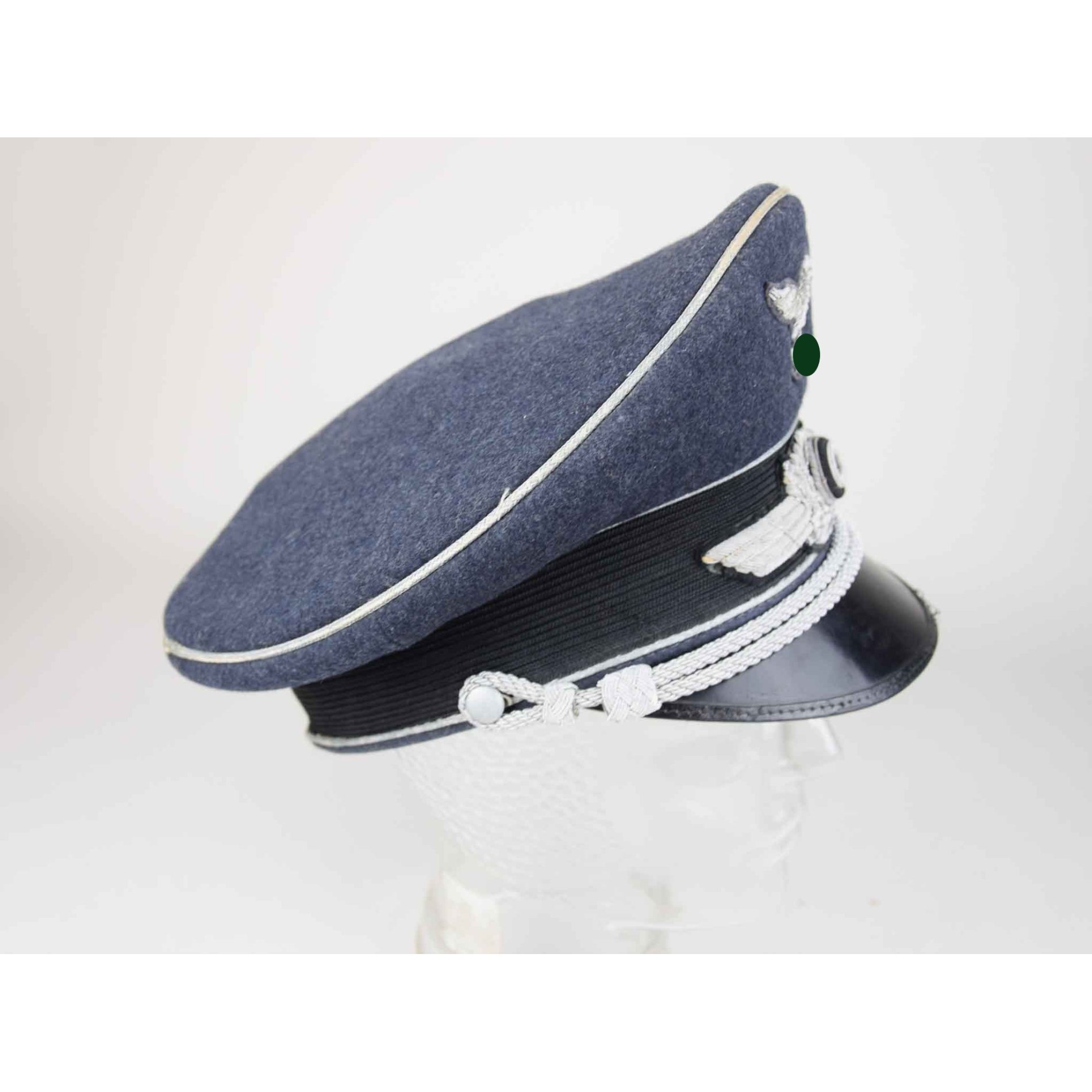 Luftwaffe Schirmmütze für Offiziere mit Herst. Verkaufsabteilung der Luftwaffe mit Trägernamen — image 3