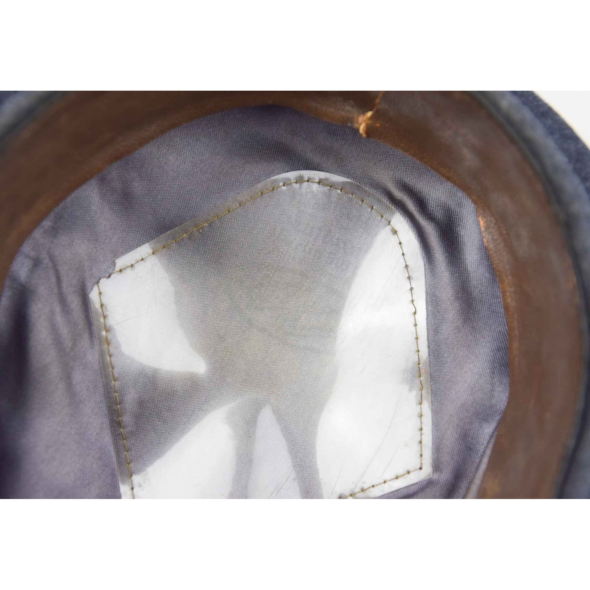 Luftwaffe Schirmmütze für Offiziere mit Herst. Verkaufsabteilung der Luftwaffe mit Trägernamen — image 7