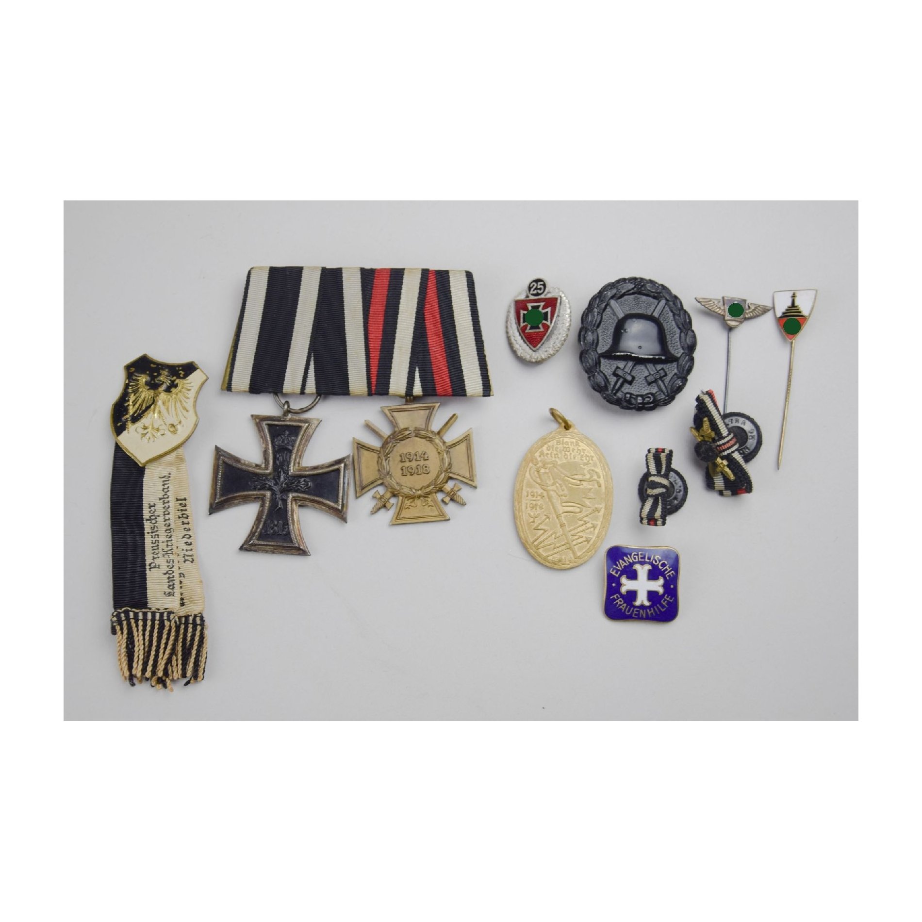 Großer Reichskriegerbund Nachlass mit Kyffhäuser Ringkragen in der Schachtel! — image 8