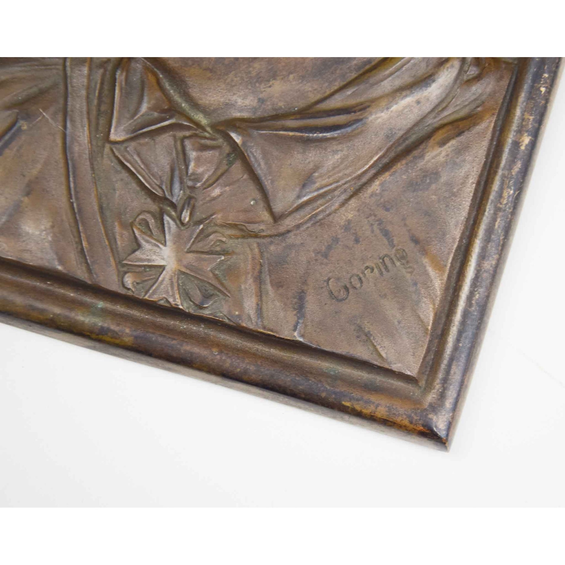 Frühes massives Bronze Relief Reichsmarschall Hermann Göring H.Marx, selten! — image 2