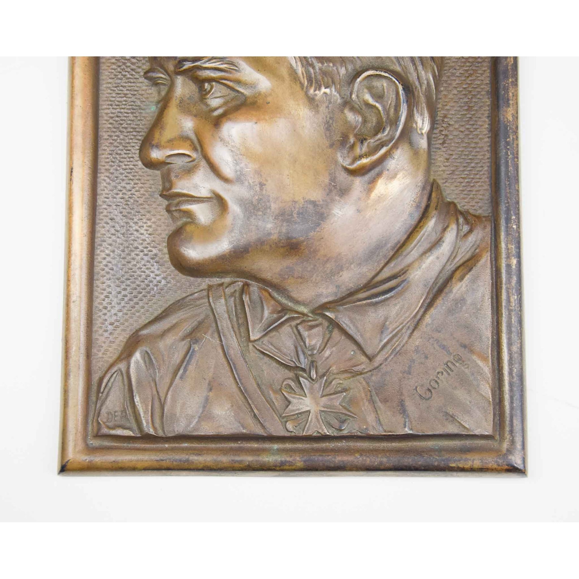 Frühes massives Bronze Relief Reichsmarschall Hermann Göring H.Marx, selten! — image 3