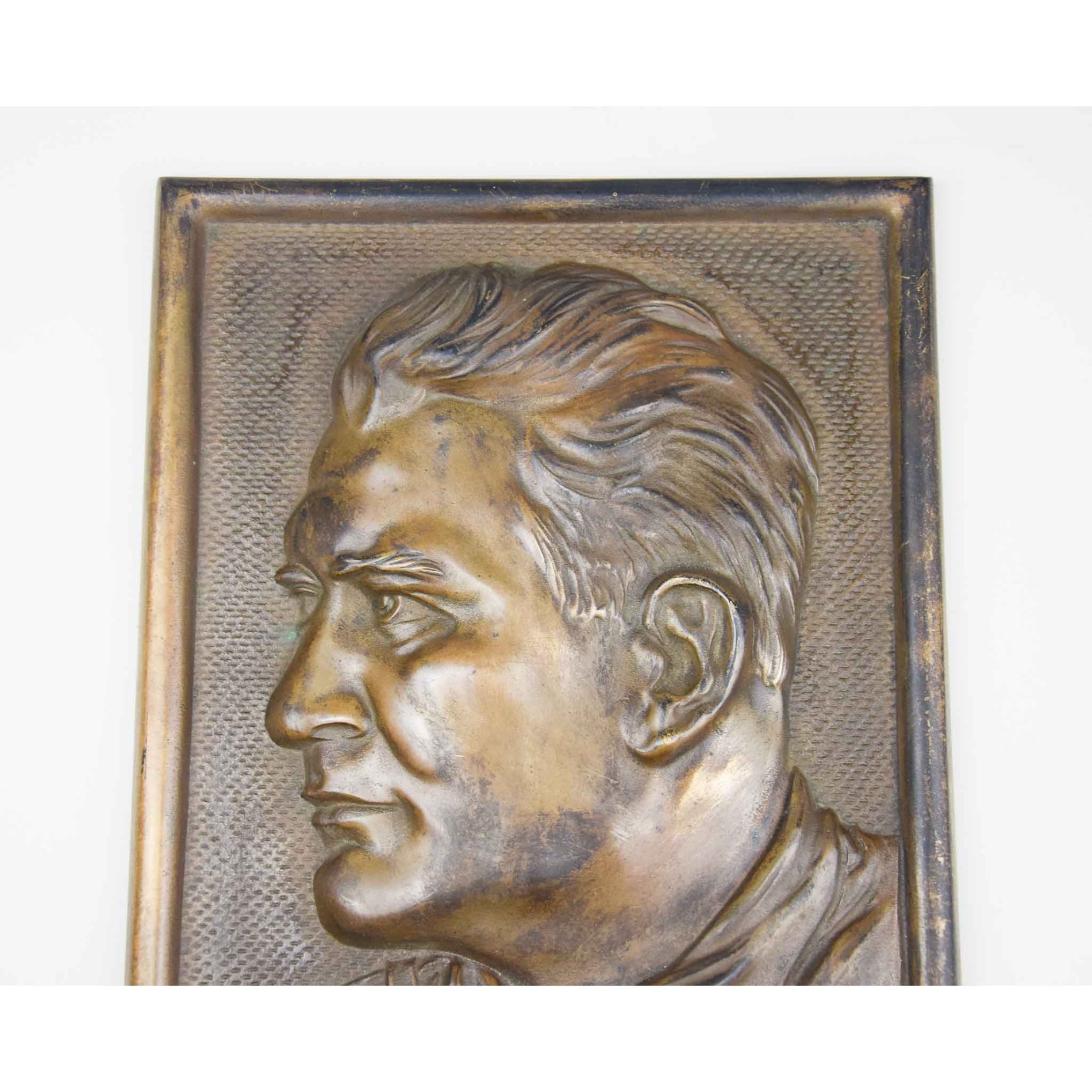 Frühes massives Bronze Relief Reichsmarschall Hermann Göring H.Marx, selten! — image 4