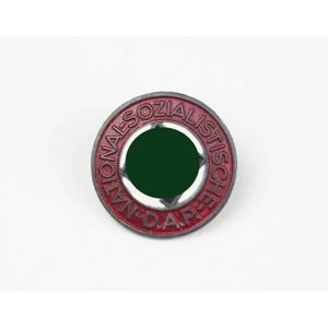 NSDAP Mitgliedsabzeichen RZM M1/103 in Zink, Zustand 1