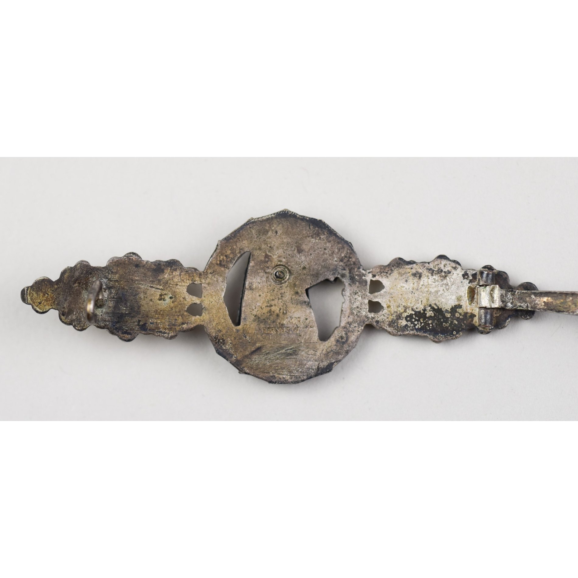 Frontflugspange für Aufklärer in Silber mit Stempelung 'C.E Juncker Berlin SW' extrem selten! — image 3