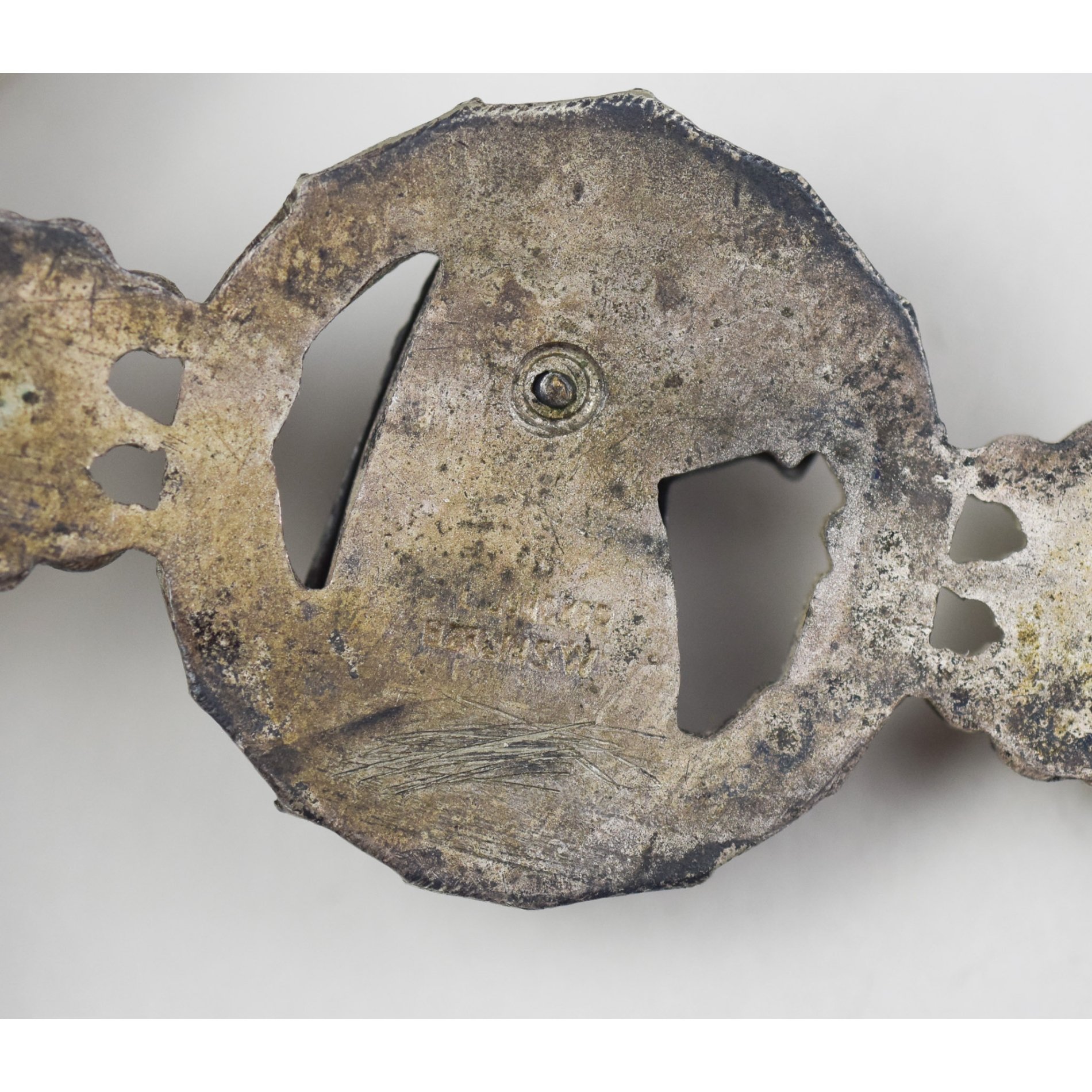 Frontflugspange für Aufklärer in Silber mit Stempelung 'C.E Juncker Berlin SW' extrem selten! — image 4