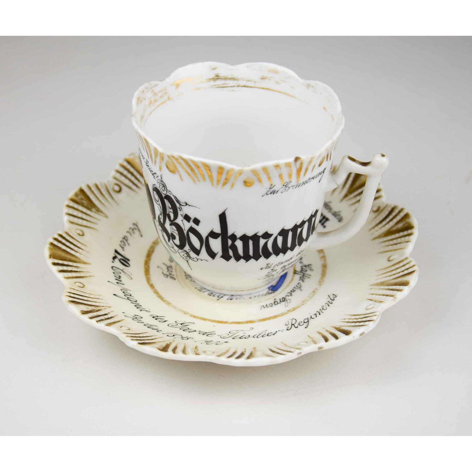 Reservistentasse 'Zur Erinnerung an Berlin 1900' 12.Kompanie des Garde-Füsilier-Regiments Berlin 1898-1900 — image 2