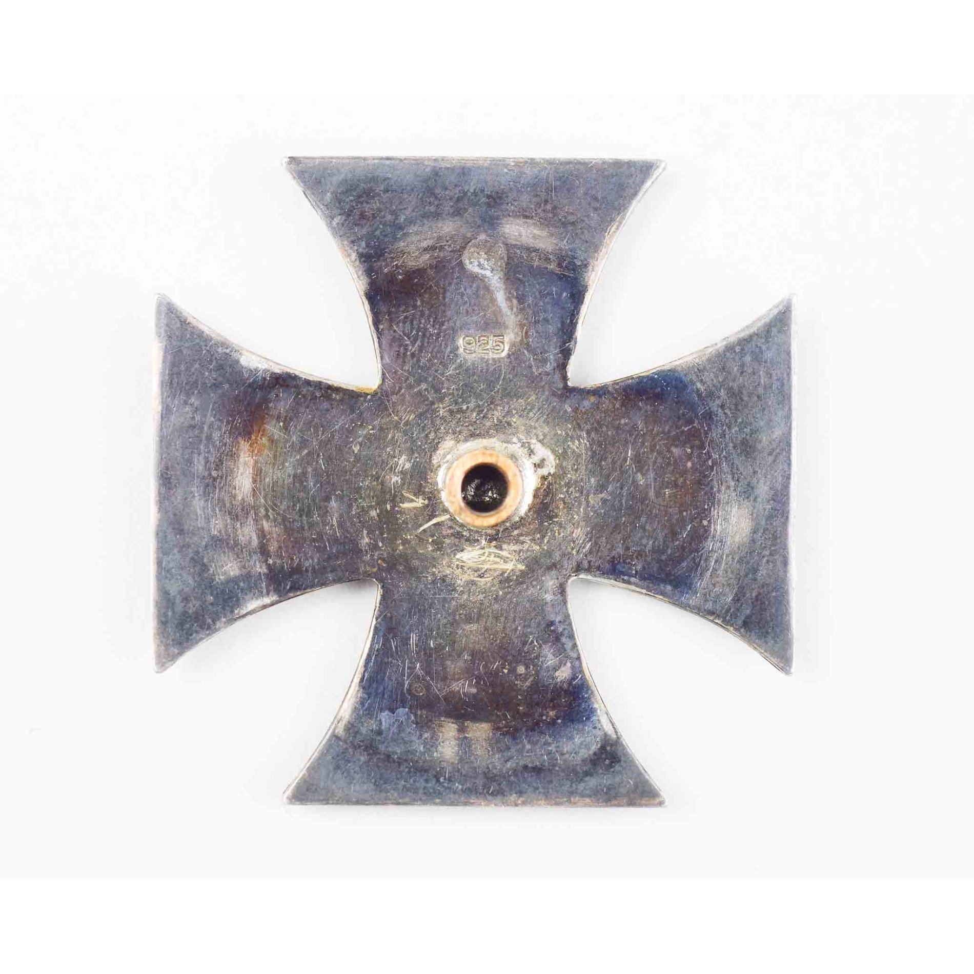 Eiserne Kreuz 1.Klasse 1914 an Schraubscheide 925er Silberstück, selten! — image 4