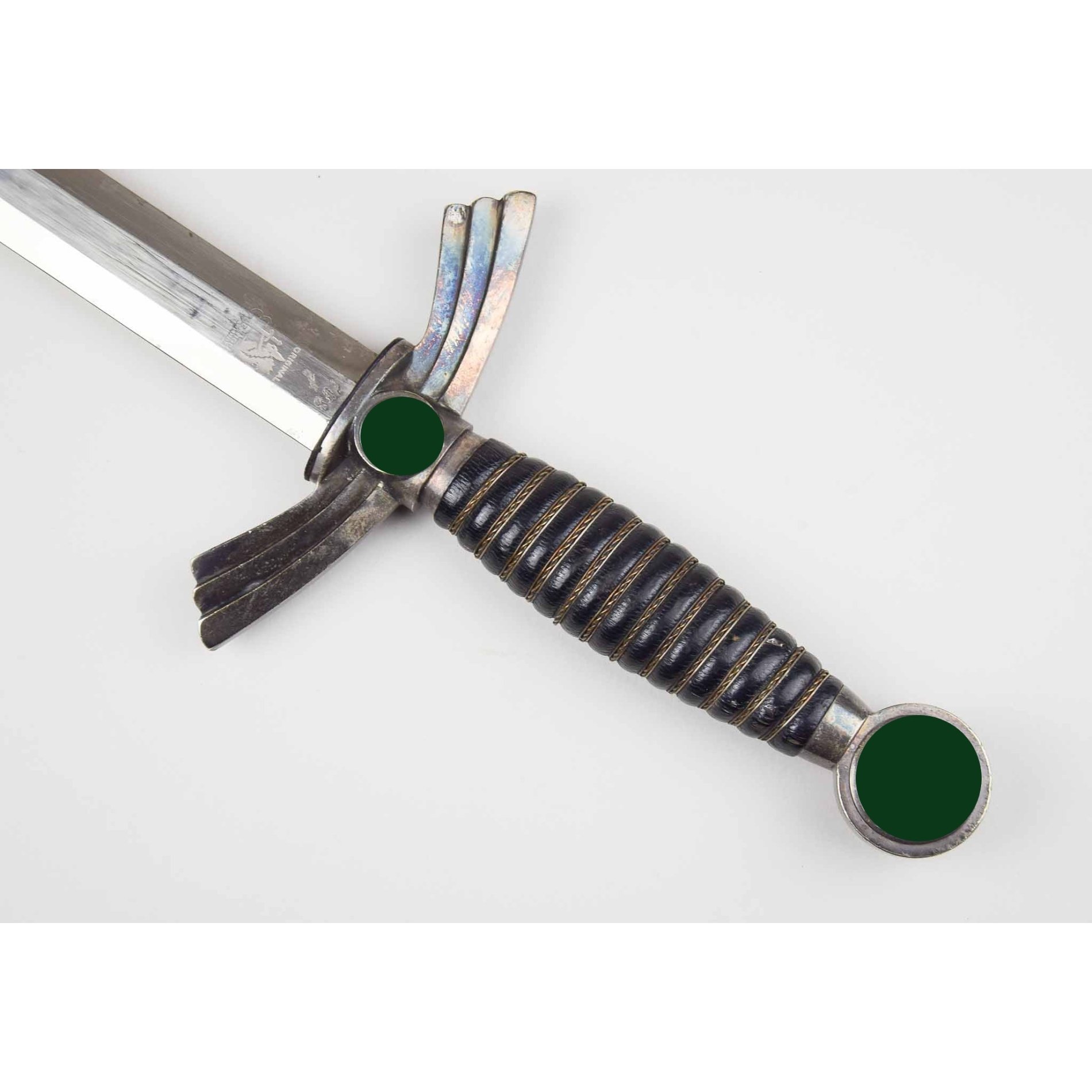 Luftwaffe Borddolch 1.Modell Eickhorn Solingen mit Trägergravur und Einheit, selten! — image 13