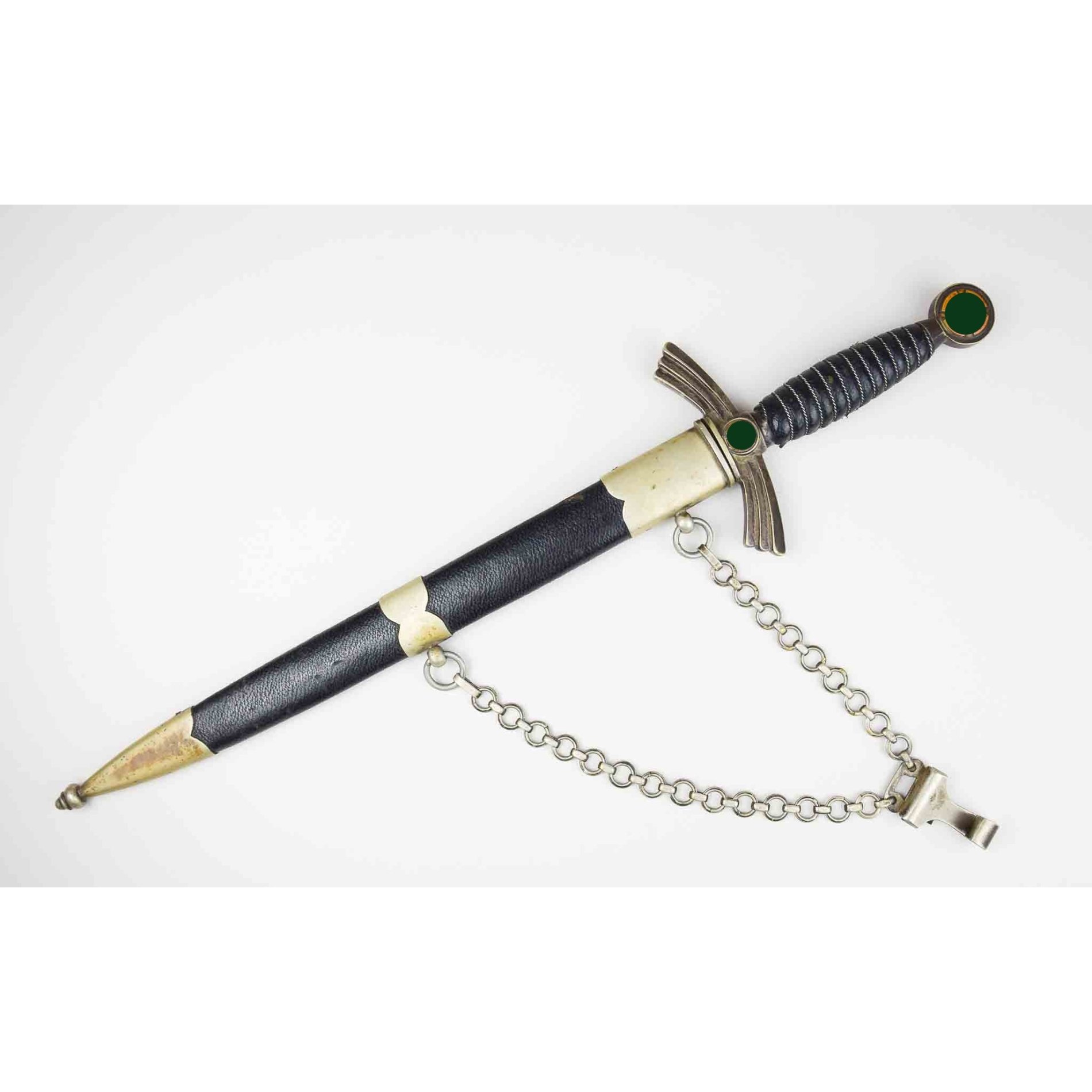 Luftwaffe Borddolch 1.Modell Hersteller David Malsch Steinbach, seltener Hersteller! — image 2