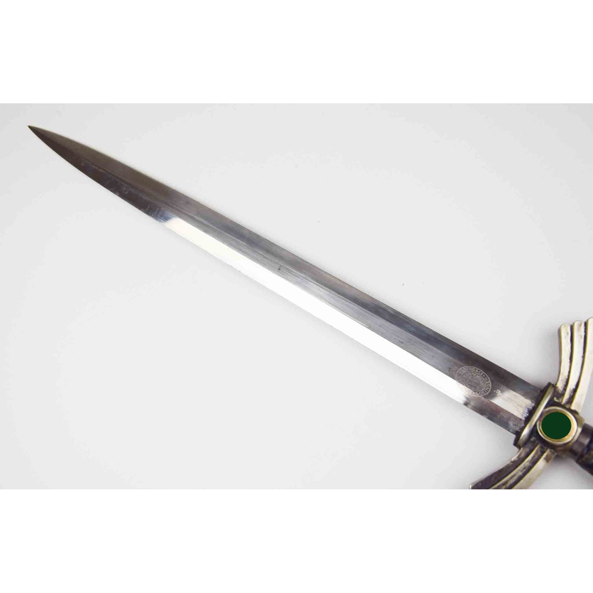 Luftwaffe Borddolch 1.Modell Paul Weyersberg Solingen mit sehr früher Pappscheide, extrem selten! — image 6