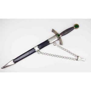 Luftwaffe Borddolch 1.Modell Paul Weyersberg Solingen mit sehr früher Pappscheide, …