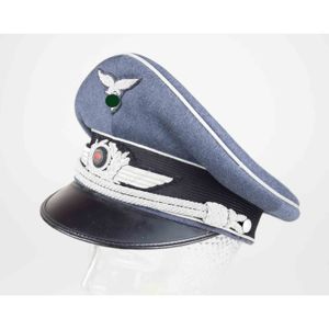 Luftwaffe Schirmmütze für Offiziere mit Hersteller